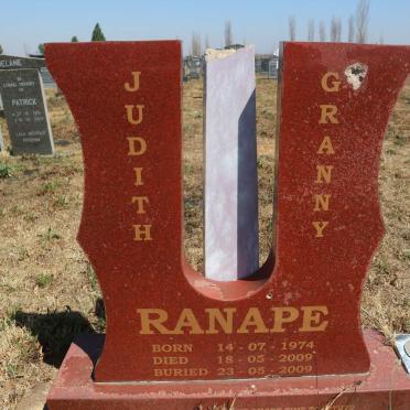 RANAPE Judith Granny 1974-2009