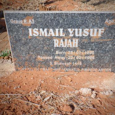 RAJAH Ismail Ysuf 1930-1996