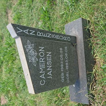 RENSBURG Cameron Jansen, van 1993-1993