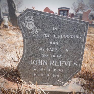 REEVES John 1936-1995