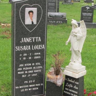 REDELINGHUYS Janetta Susara Louisa 1944-2005