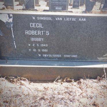 ROBERTS Cecil 1949-1981