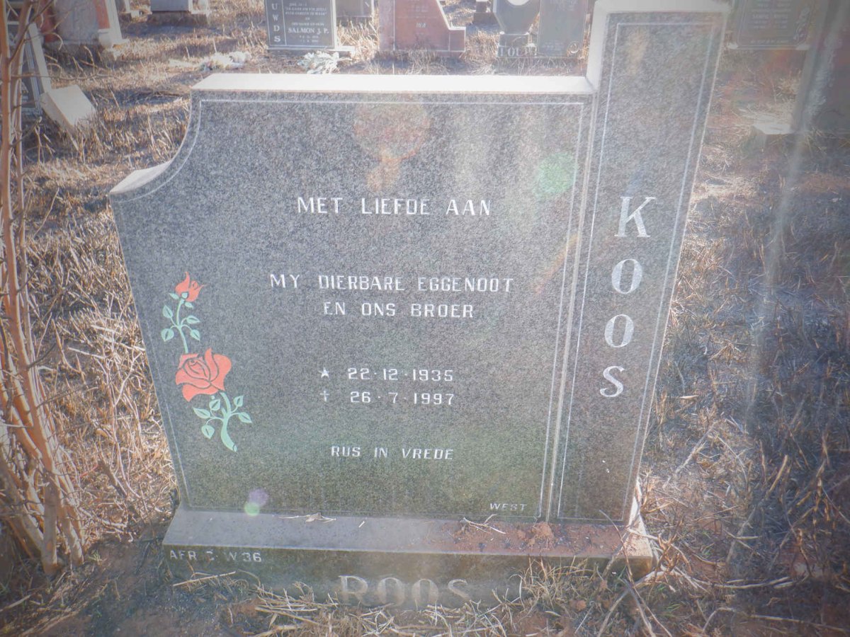 ROOS Koos 1935-1997