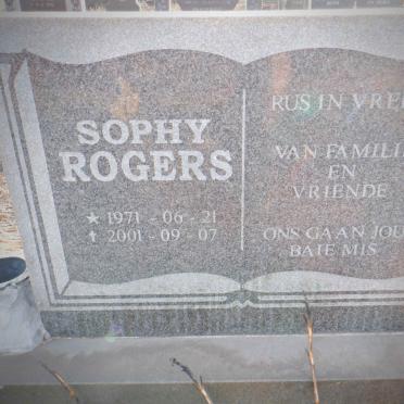 ROGERS Sophy 1971-2001