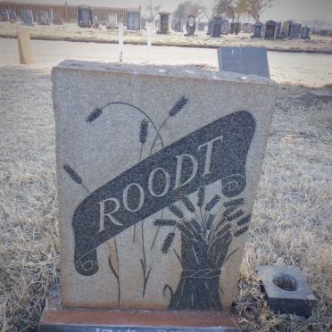ROODT Izak Sirk 1910-1968