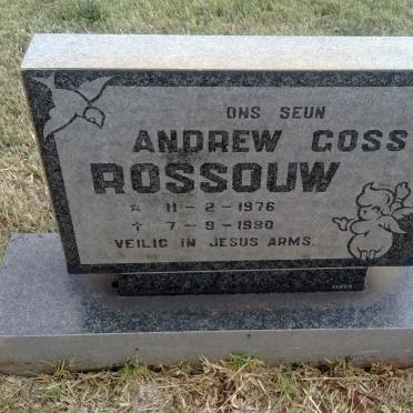 ROSSOUW Andrew Goss 1976-1980