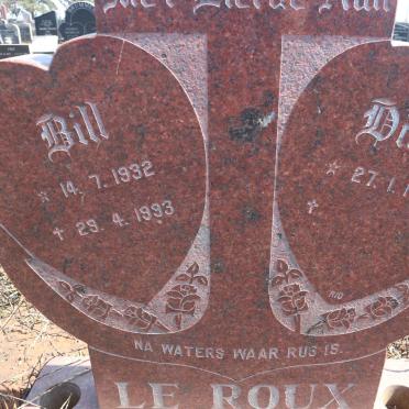 ROUX Bill, le 1932-1993 &amp; Diana 1934-
