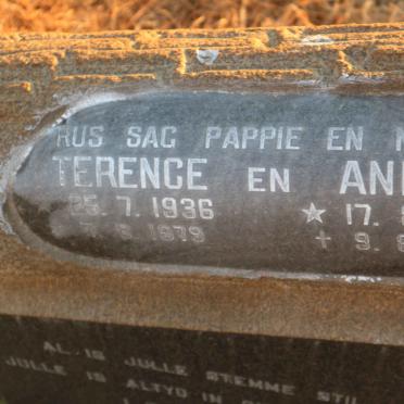 ROGERS Terence 1936-1979 &amp; Anna 1939-1979