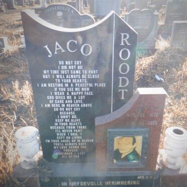 ROODT Jaco 1970-1998