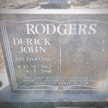 RODGERS Derick John 1962-1998