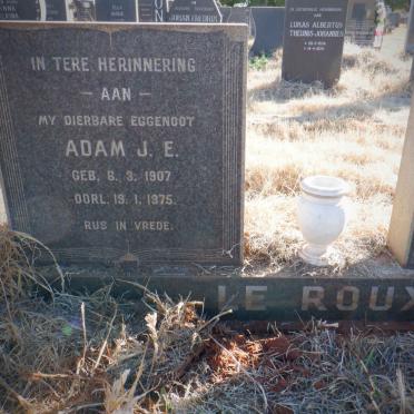 ROUX Adam J.E., le 1907-1975