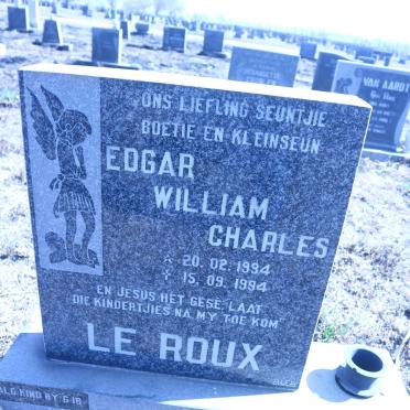 ROUX Edgar William Charles, le 1994-1994