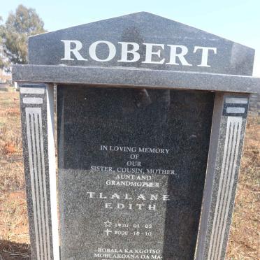 ROBERT Tlalane Edith 1930-2006