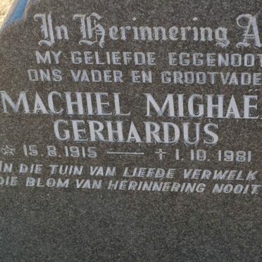 ROLF Machiel Mighael Gerhardus 1915-1981