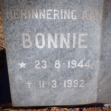 ROODT Bonnie 1944-1992 :: ROODT Brandon Tyrone 1997-1997