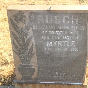 RUSCH Myrtle -1971