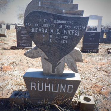 RÜHLING Susara A.C. 1929-1979