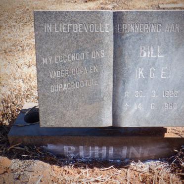 RUHLING K.G.E. 1928-1990