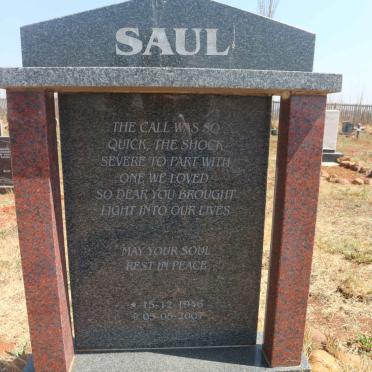 SAUL Edward 1946-2007