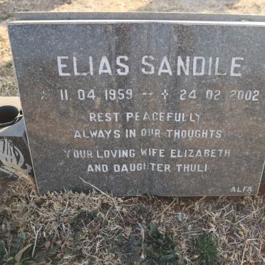 SANDILE Elias 1959-2002