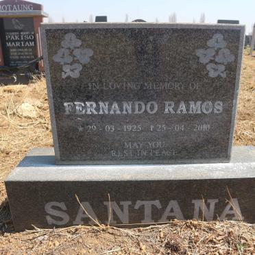 SANTANA Fernando Ramos 1925-2010