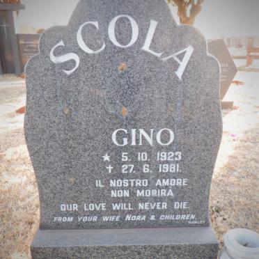 SCOLA Gino 1923-1981