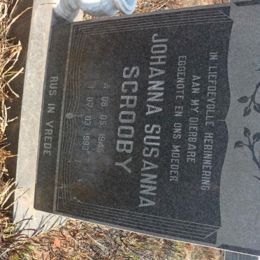 SCROOBY Johanna Susanna 1945-1993