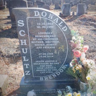 SCHULTZ Donald 1963-1999 :: SCHULTZ Brendon 1984-2014