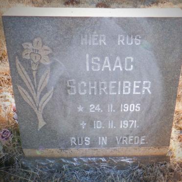SCHREIBER Isaac 1905-1971
