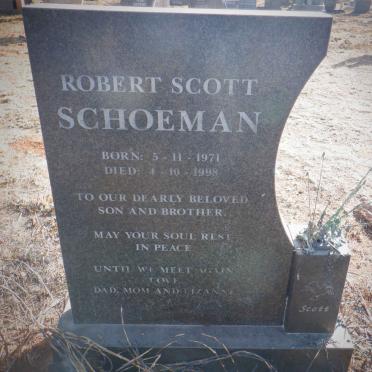 SCHOEMAN Robert Scott 1971-1998