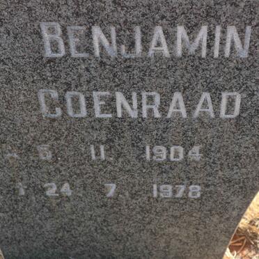 SCHEEPERS Benjamin Coenraad 1904-1978 &amp; Gertruida J.E. 1909-1993