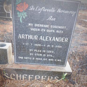 SCHEEPERS Arthur Alexander 1928-2001