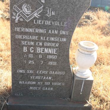 SCHEEPERS B.C. 1960-1981