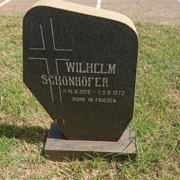 SCHONHOFER Wilhelm 1926-1973 