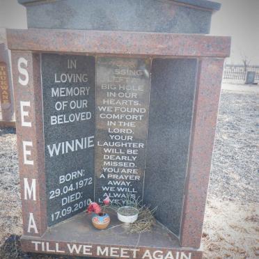 SEEMA Winnie 1972-2010