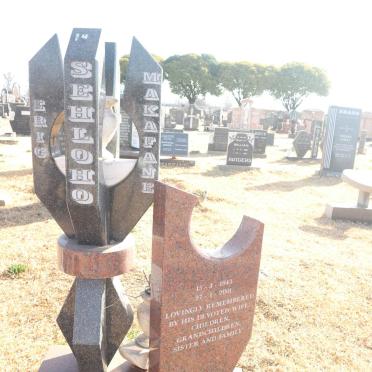 SEHLOHO Eric Makafane 1943-2001