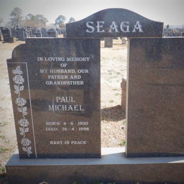 SEAGA Paul Michael 1930-1998