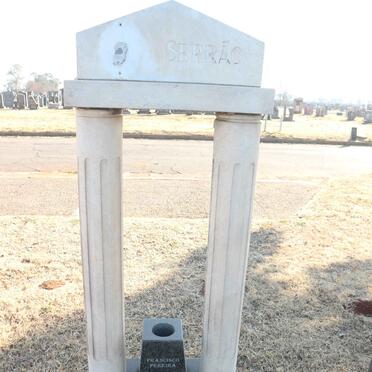 SERRAO Francisco Pereira 1907-1988 :: SERRAO Angelina Pestana 1920-1973