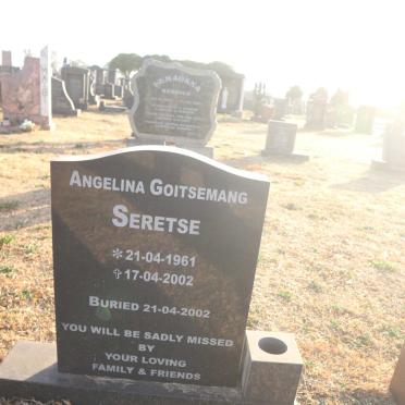 SERETSE Angelina Goitsemang 1961-2002