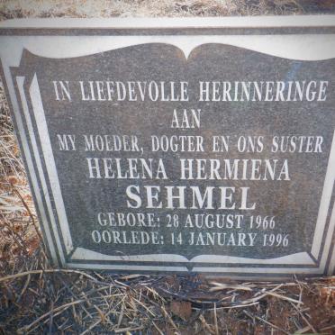 SEHMEL Helena Hermiena 1966-1996