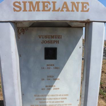 SIMELANE Vusumuzi Joseph 1961-2009