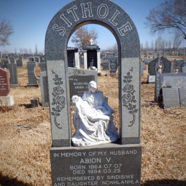 SITHOLE Abion V. 1964-1994