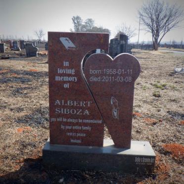 SIBOZA Albert 1958-2011