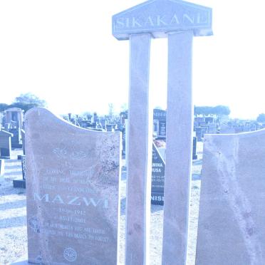 SIKAKANE Mazwi 1942-2001