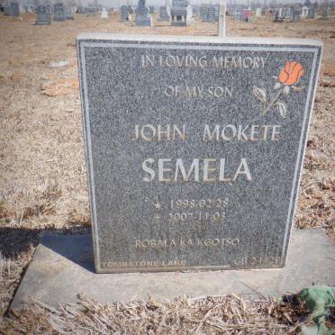 SIMELA John Mokete 1998-2007