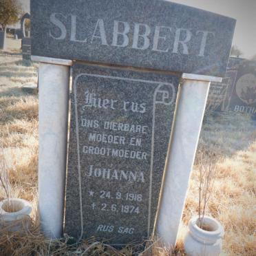 SLABBERT Johanna 1918-1974
