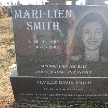 SMITH Neville David 1959-2015 &amp; Mari-Lien 1985-2004