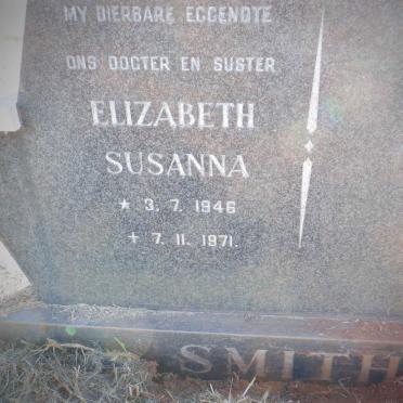 SMITH Elizabeth Susanna 1946-1971