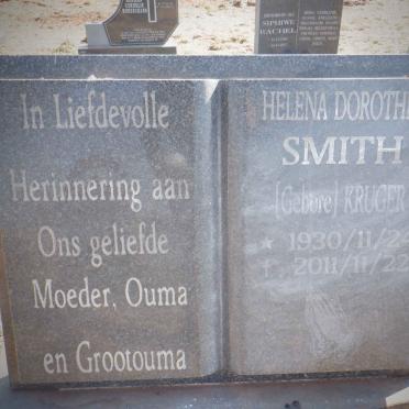 SMITH Helena Dorothea nee KRUGER 1930-2011