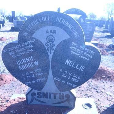 SMITH Connie Andrew 1920-1988 &amp; Nellie 1920-1998
